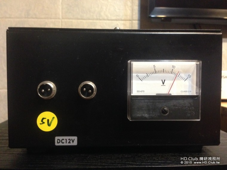線性直流電源供應器(12V.5V/10A)