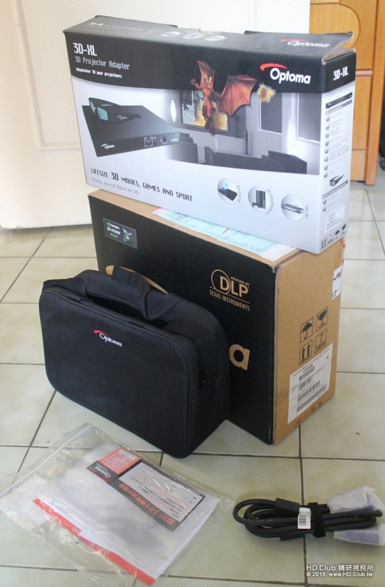 Optoma HW536 3ＤDLP + 3D-XL