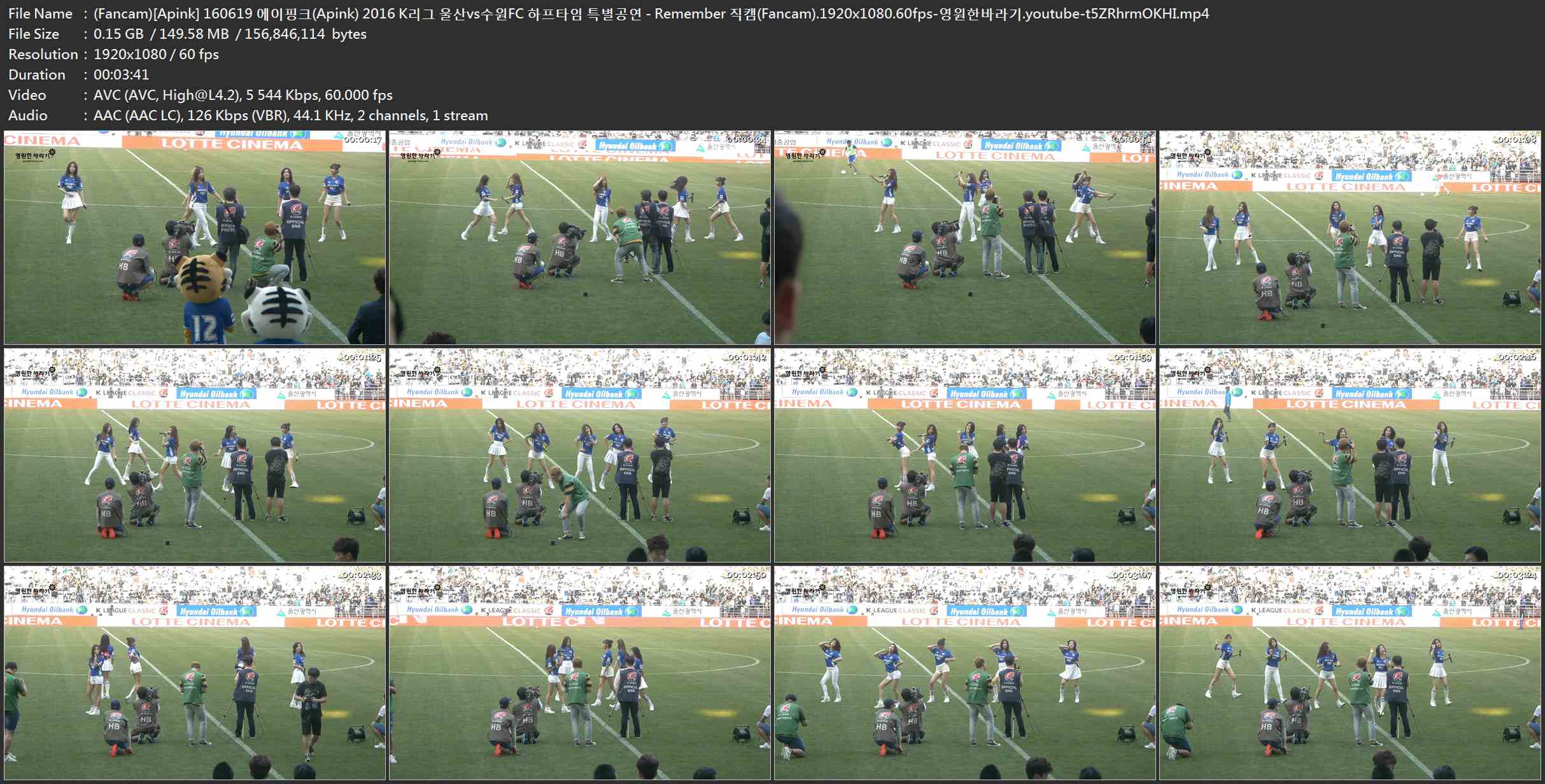 (Fancam)[Apink] 160619 에이핑크(Apink) 2016 K리그 울산vs수원FC 하프타임 특별공연.jpg