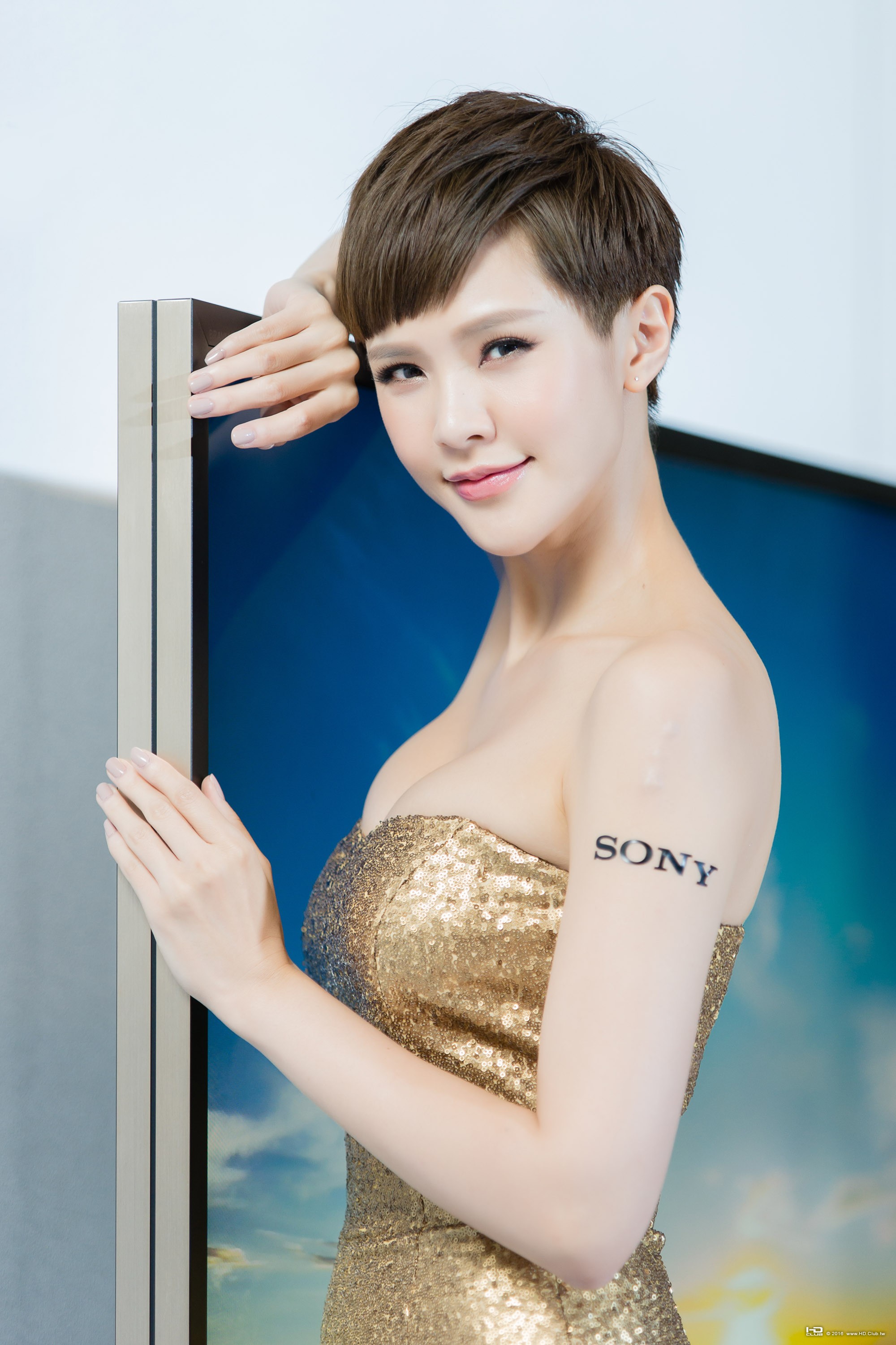 5. Sony BRAVIA液晶電視Z9D系列，側邊淡金色線條突顯出低調奢華的質感.jpg.jpg