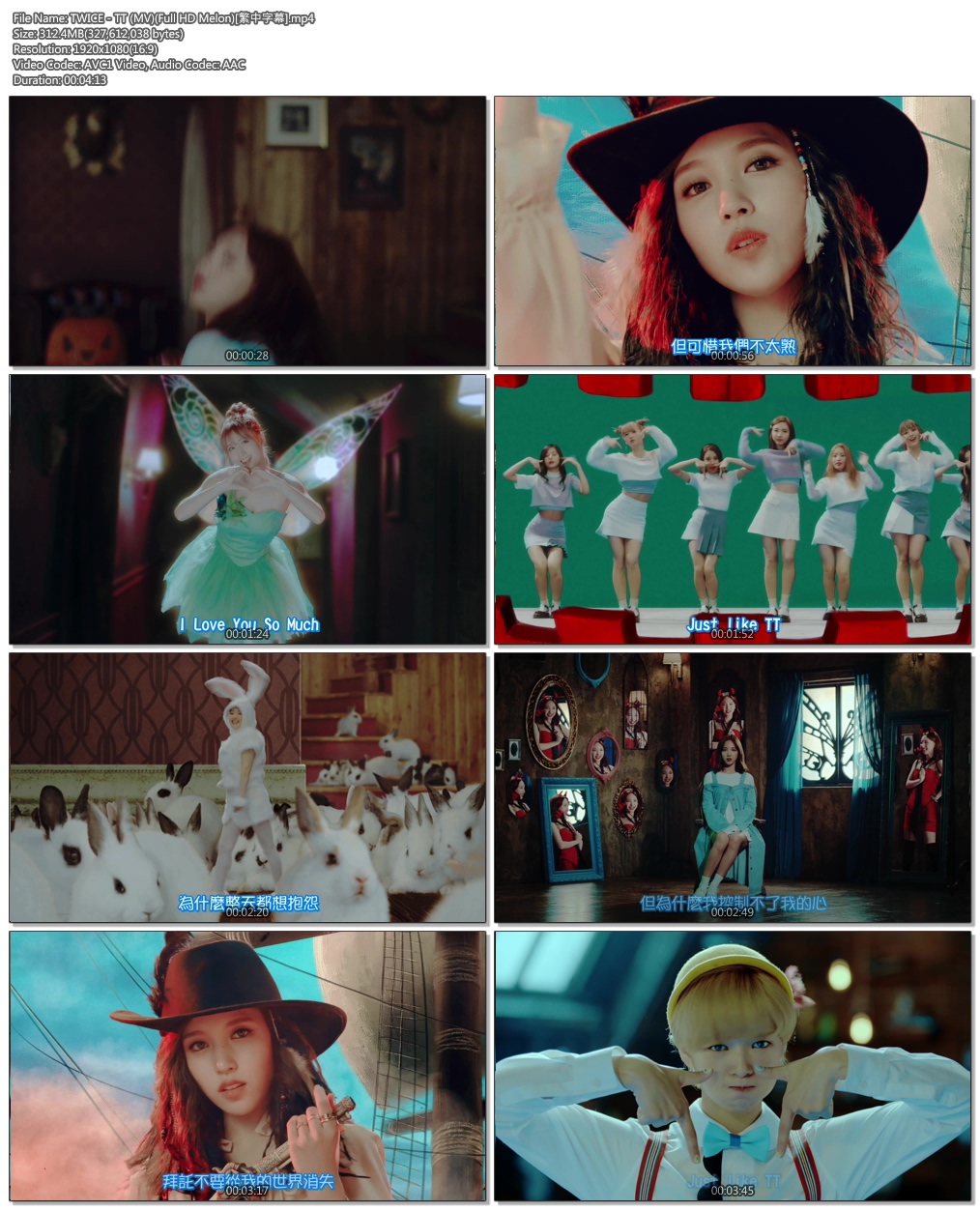 TWICE - TT (MV)(Full HD Melon)[繁中字幕].mp4.jpg