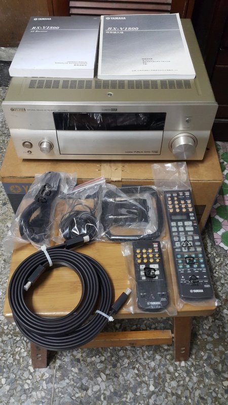 YAMAHA HDMI 7.1聲道環繞收音擴大機(RX-V1800)公司貨