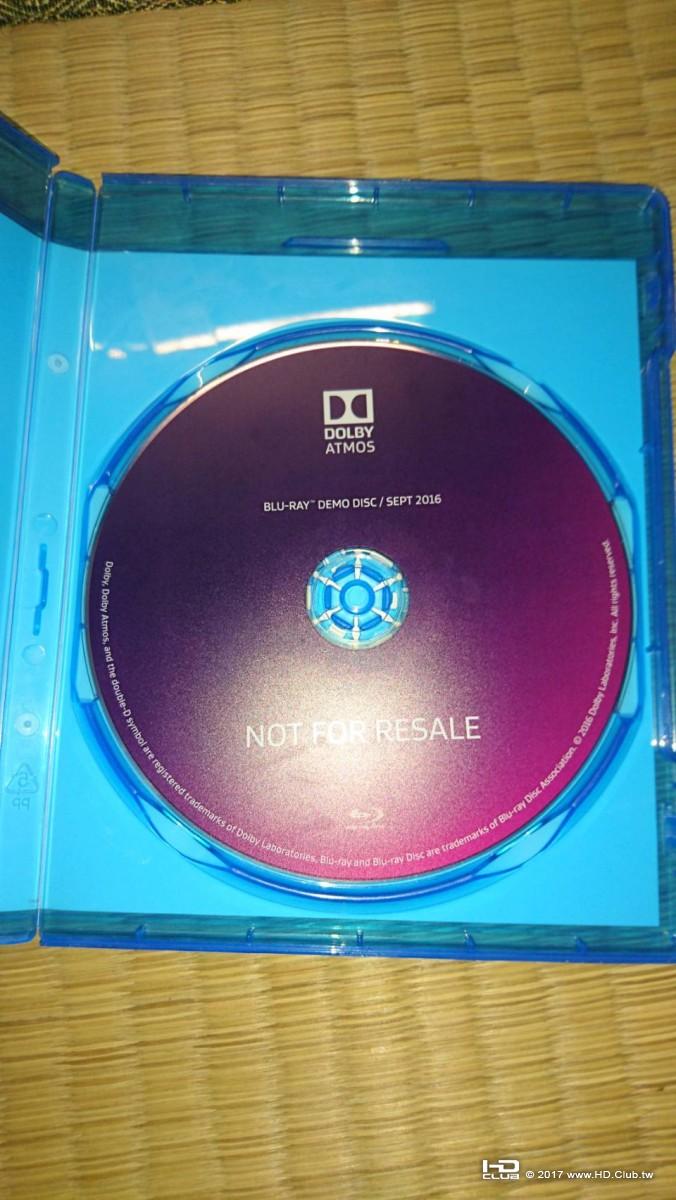 Dolby Atmos Blu-Ray Demo Disc (Sep 2016)