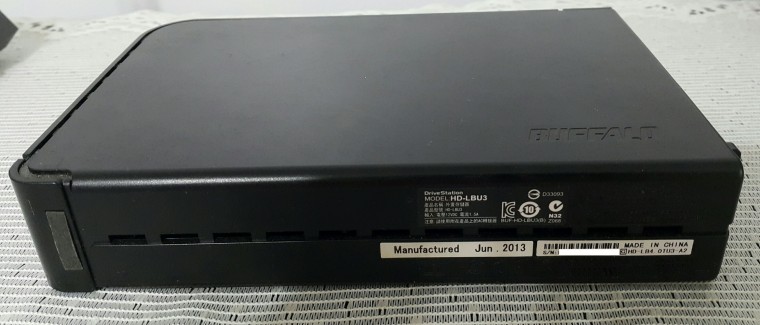 超超低低價Buffalo HD-LBU3 4T USB3.0 外接硬碟