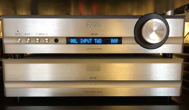 Pass Labs XP-20前級 + XA100.5後級(一對)