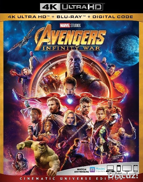 Avengers：Infinity War. 4K UHD Blu-ray.jpg