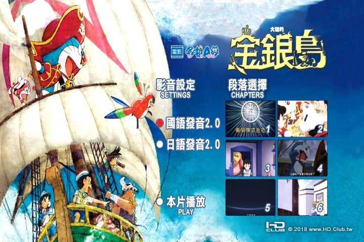 電影哆啦A夢：大雄的金銀島 Doraemon the Movie Nobita&#039;s Treasure Island (2018.jpg