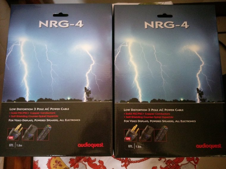 Audioquest NRG-4 (1.8M)電源線材