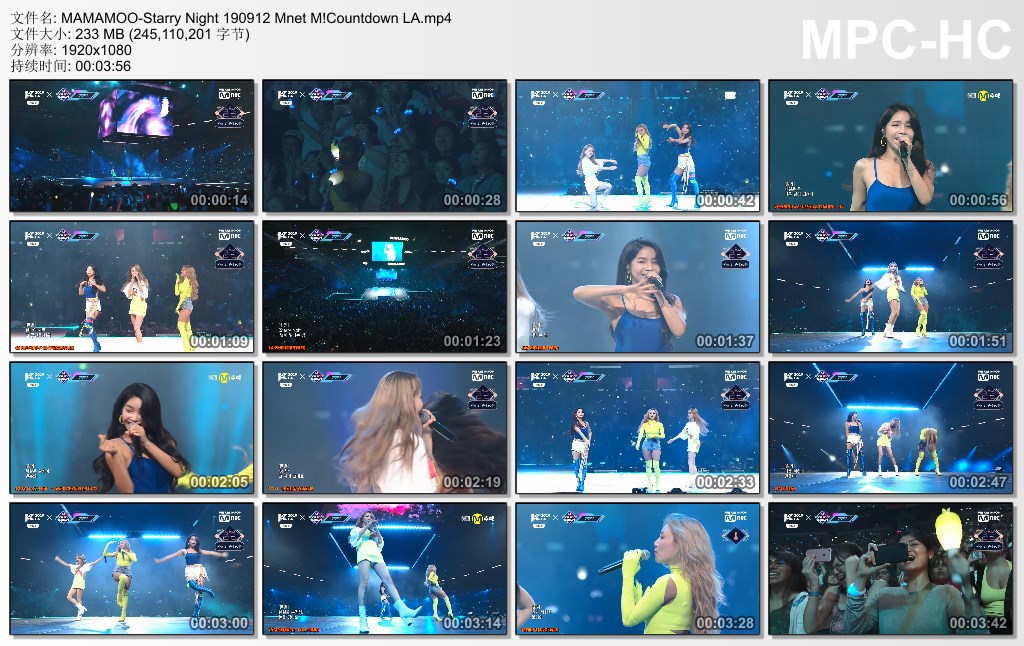 MAMAMOO-Starry Night 190912 Mnet M!Countdown LA.jpg