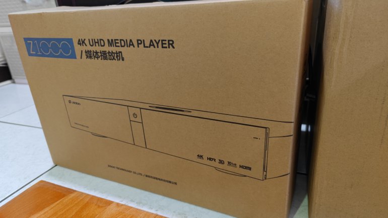 Zidoo 芝杜 Z1000 4K UHD多媒體播放機