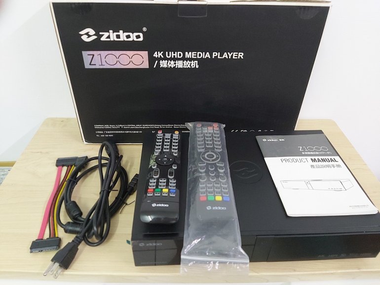 Zidoo 芝杜 Z1000 4K UHD多媒體播放機