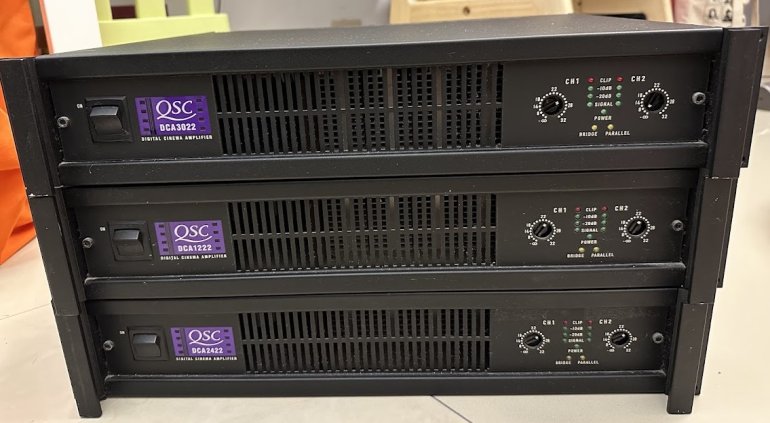 美國製QSC DCA 1222/2422/3022後級