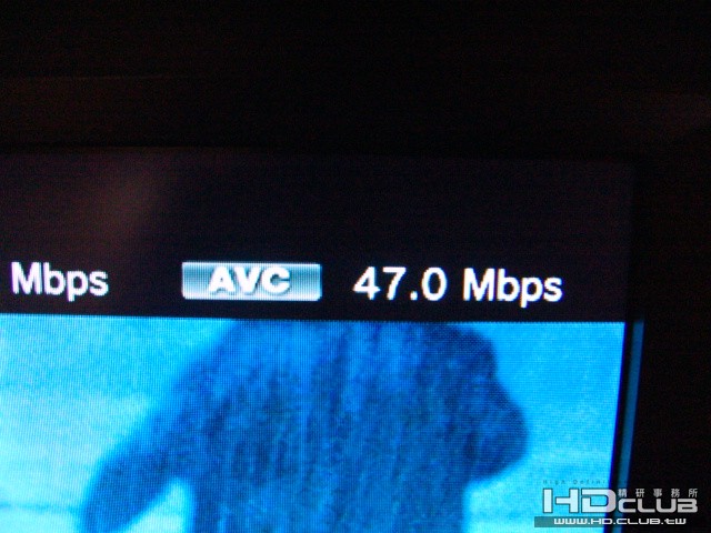 最高碼率達47MB~50MB