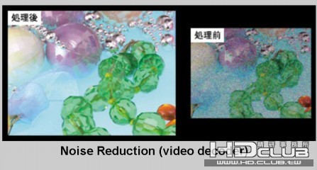 Chromotion視頻引擎中效果十分明顯的降噪功能