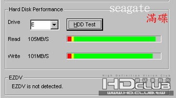 Seagate 滿碟速度