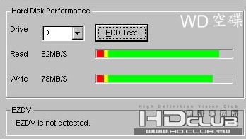 WD 空碟速度