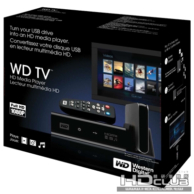 WD TV HD 媒體播放器2