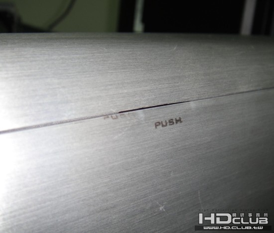 PUSH上面还有另一个印迹，不知怎么弄上去的?
