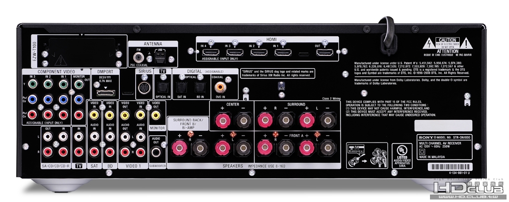 STR-DN1000 背面