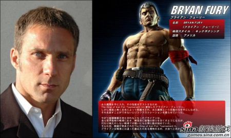 Gary Daniels饰演Bryan Fury(我最愛用的角色^^)