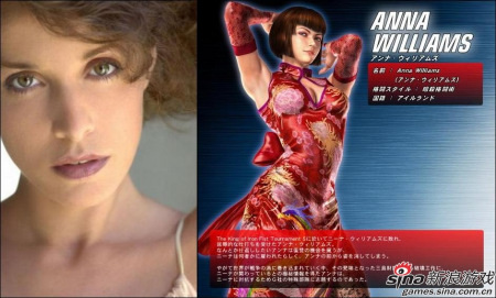 Marian Zapico饰演Anna Williams
