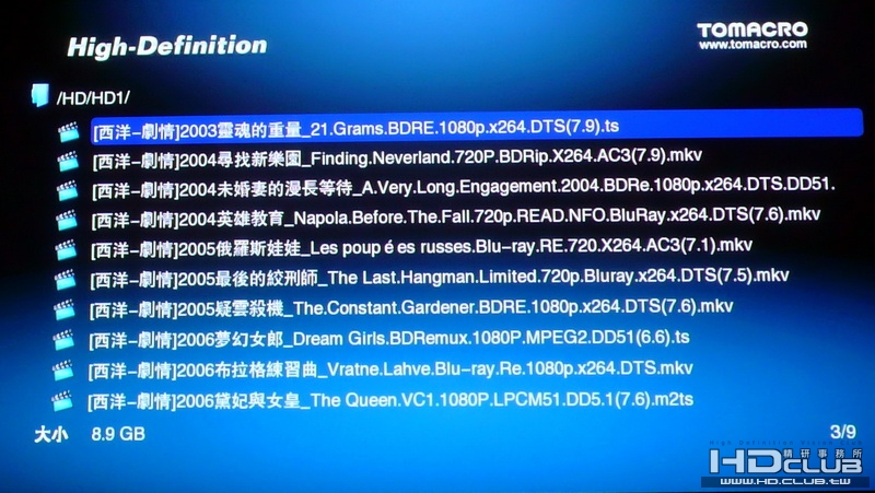 檔案列表