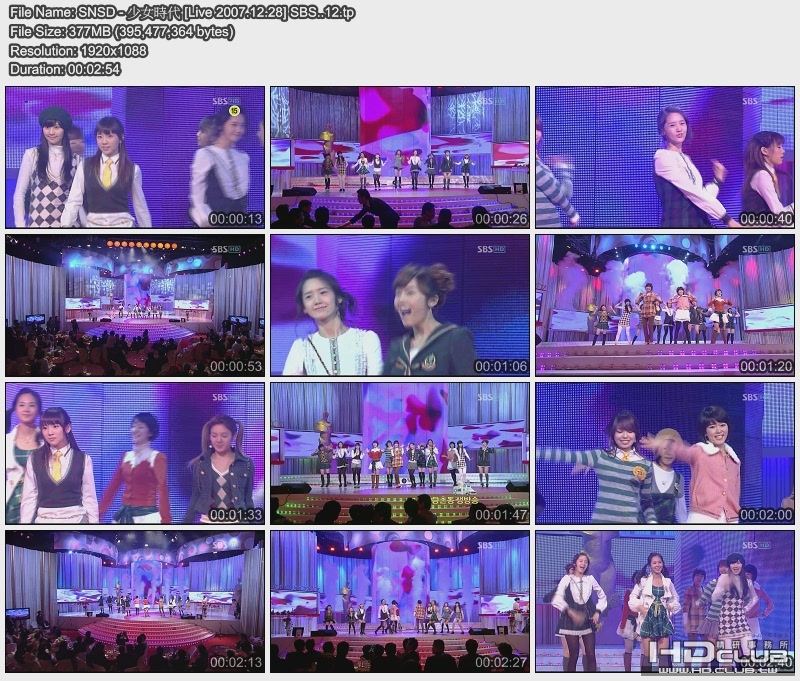 SNSD - 少女時代 [Live 2007.12.28] SBS..12.jpg