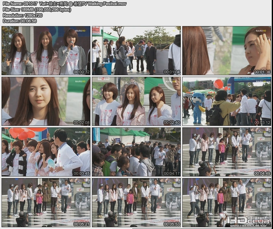 091017  Yuri+徐玄+秀英 @ 希望TV Walking Fesitval.jpg