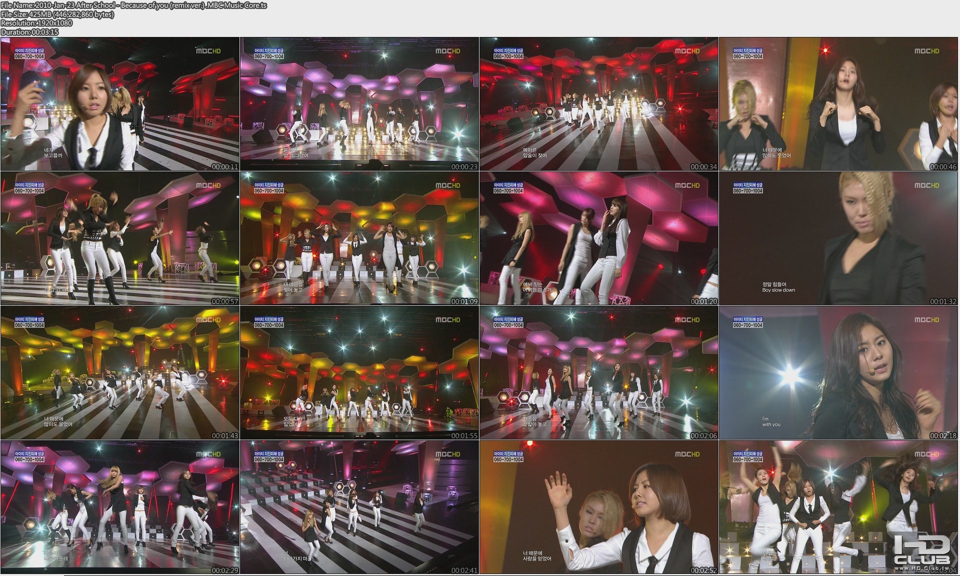 2010-Jan-23 After School - Because of you (remix ver.) .MBC Music Core.jpg