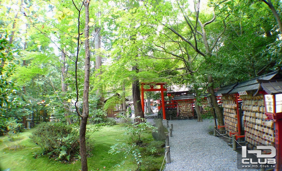 野宮神社一角