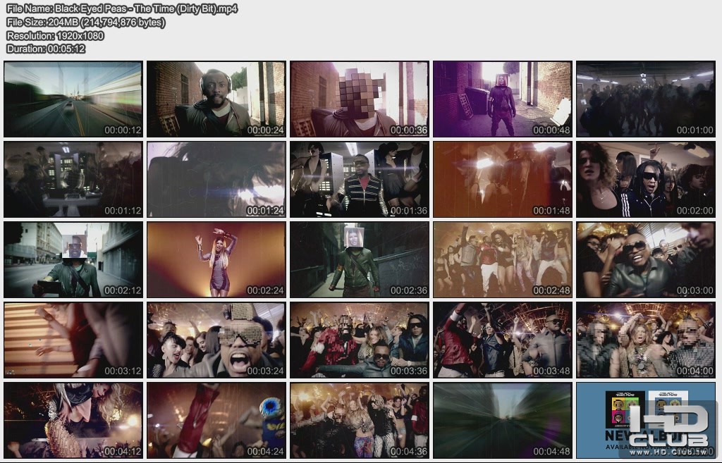 [MV] Black Eyed Peas - The Time (Dirty Bit) (1080P).jpg