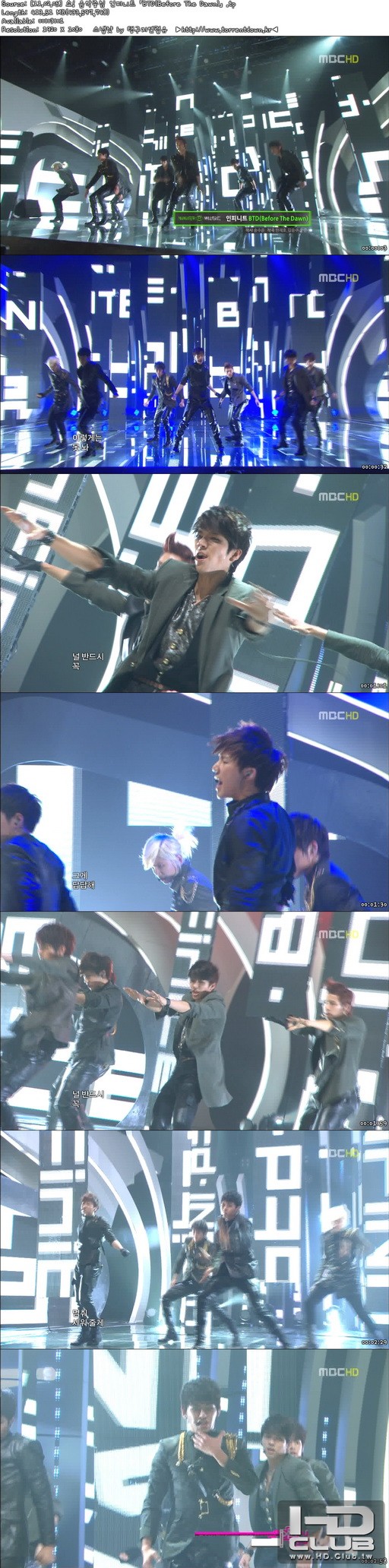 [11.02.05] 쇼! 음악중심 인피니트『BTD(Before The Dawn)』1.jpg