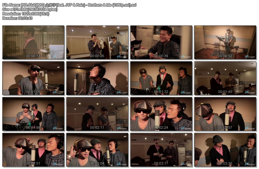 [HD.Club][MV] 金泰宇(feat. JYP &amp; Rain) - Brothers &amp; Me (1080p.avi).avi.jpg