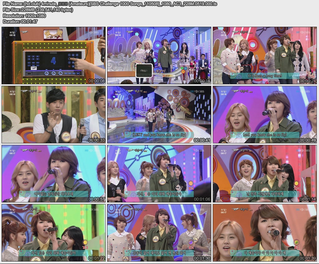 [hd.club] 4minute_ (Amateurs)[SBS Challenge 1000 Songs_110508]_1080_AC3_228M.0519.000.jpg