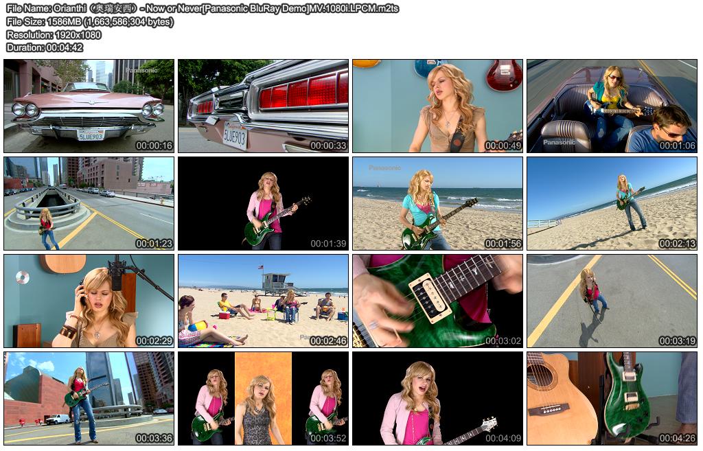 Orianthi（奥瑞安西）- Now or Never[Panasonic BluRay Demo]MV.1080i.LPCM 01.JPG
