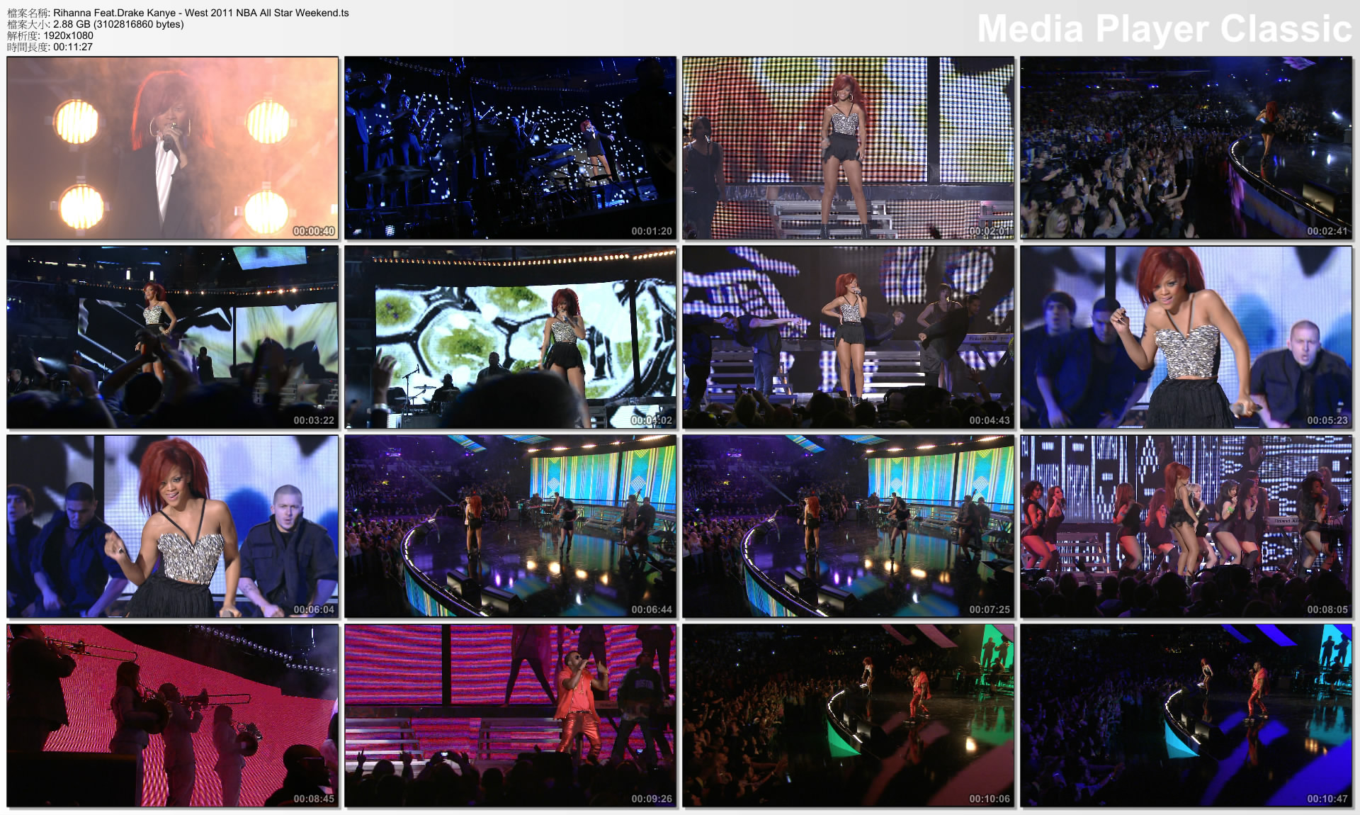 Rihanna Feat.Drake Kanye - West 2011 NBA All Star Weekend.jpg