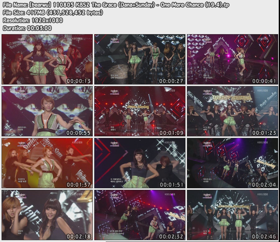 [bearwu] 110805 KBS2 The Grace (Dana Sunday) - One More Chance (19.4).jpg