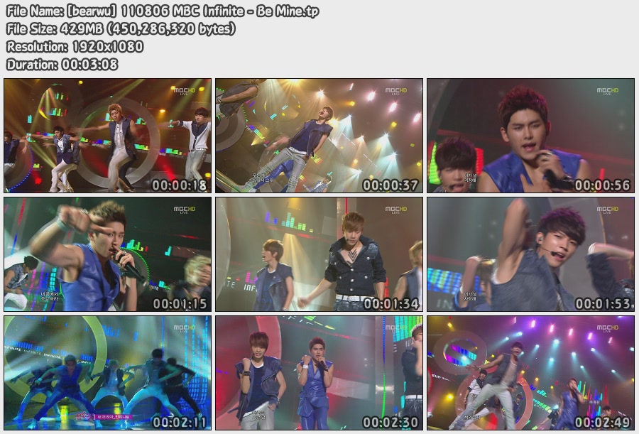 [bearwu] 110806 MBC Infinite - Be Mine.jpg