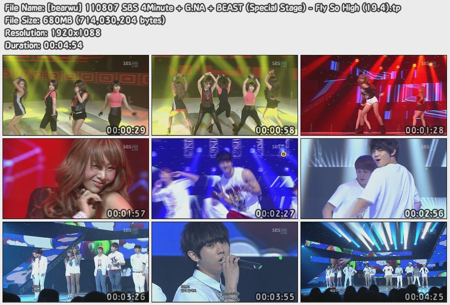 [bearwu] 110807 SBS 4Minute   G.NA   BEAST (Special Stage) - Fly So High (19.4).jpg