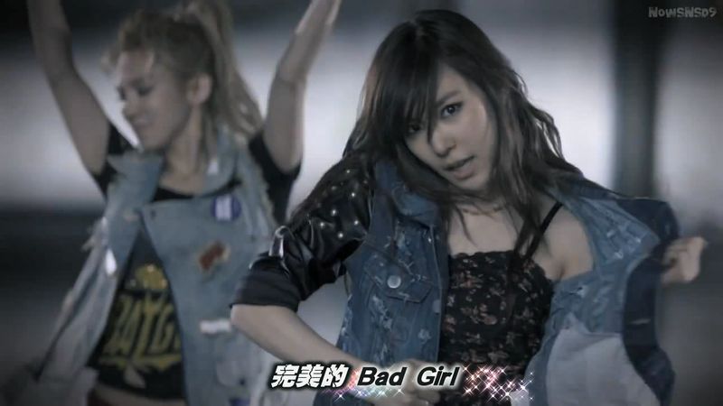 [特效中字] SNSD - BAD GIRL MV 炫彩動態字體 01.jpg