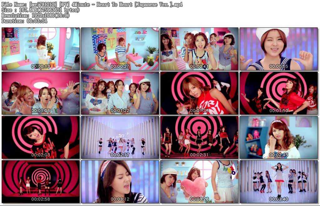 [wei781212] [PV] 4Minute - Heart To Heart [Japanese Ver.].mp4.jpg