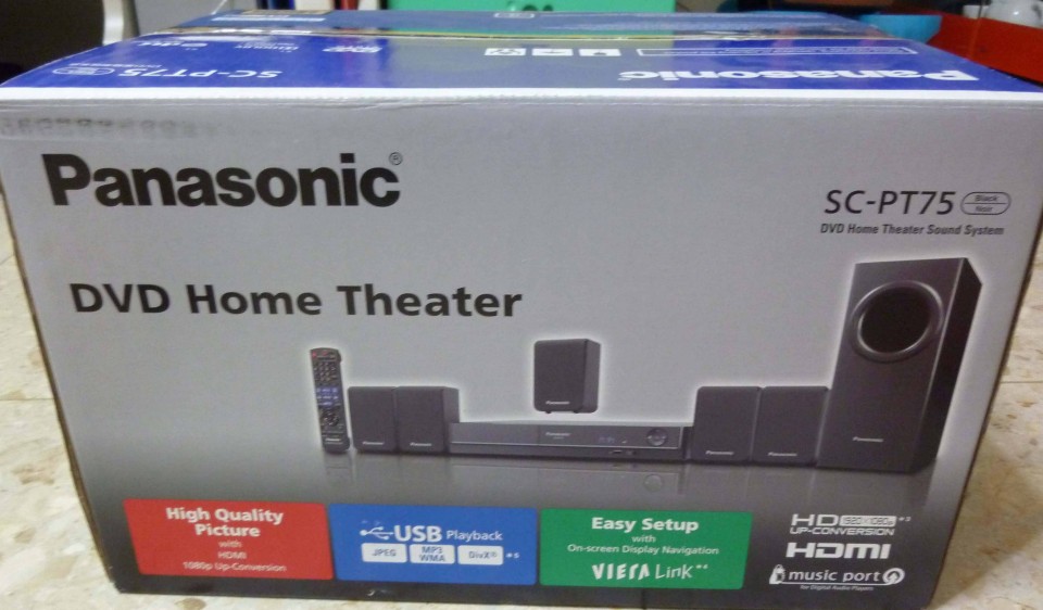Panasonic SC-PT75家庭劇院組