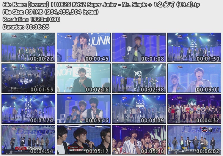 [bearwu] 110826 KBS2 Super Junior - Mr. Simple   1名安可 (19.4).jpg