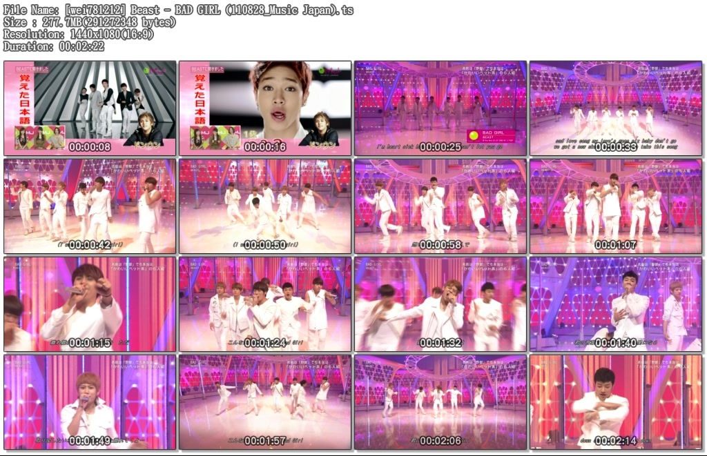 [wei781212] Beast - BAD GIRL (110828_Music Japan).ts.jpg