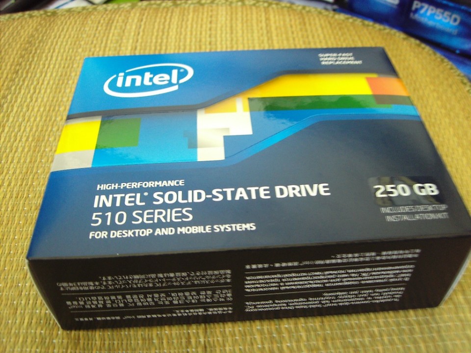 Intel 5 1 0 系列 2.5" SSD 2 5 0 GB