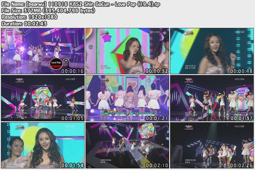 [bearwu] 110916 KBS2 Shin GoEun - Love Pop (19.4).jpg