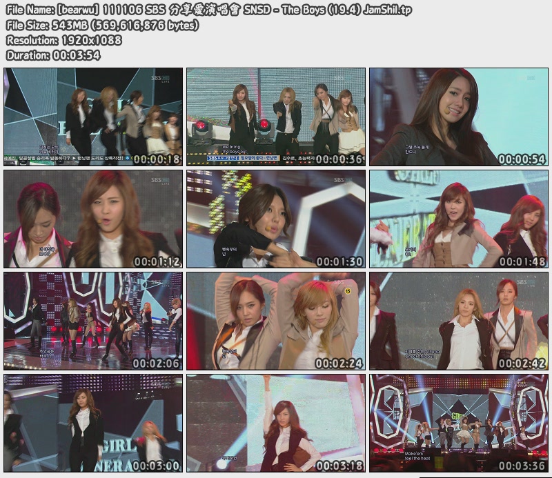[bearwu] 111106 SBS 分享愛演唱會 SNSD - The Boys (19.4) JamShil.jpg