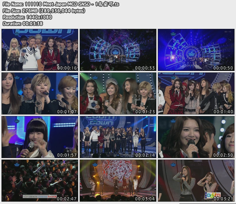 111110 Mnet Japan MCD SNSD - 1名安可.jpg