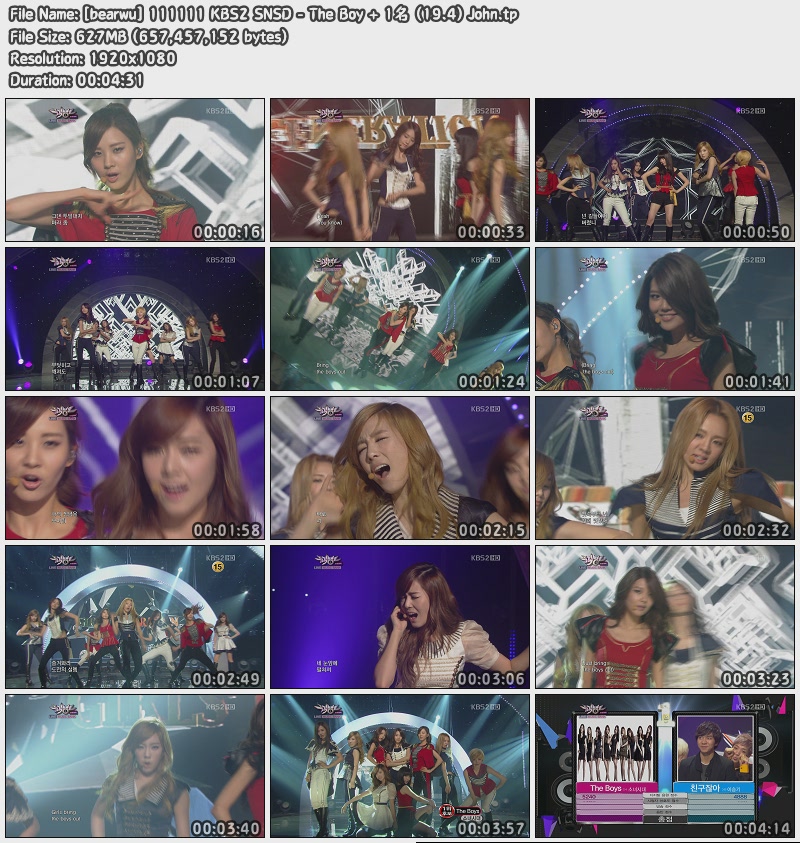 [bearwu] 111111 KBS2 SNSD - The Boy   1名 (19.4) John.jpg