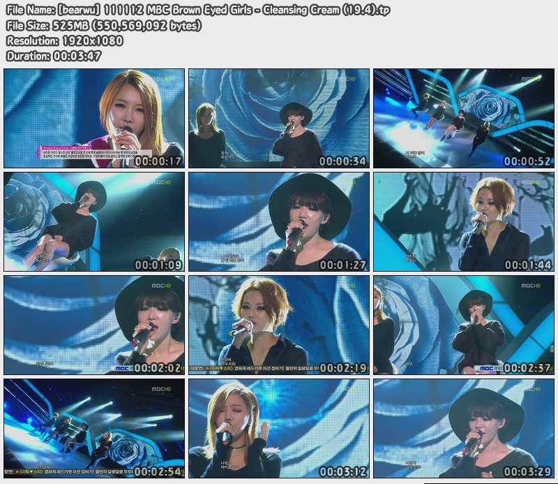 [bearwu] 111112 MBC Brown Eyed Girls - Cleansing Cream (19.4).jpg